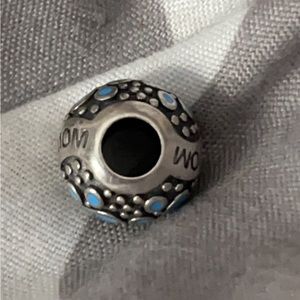 .925 Sterling Silver Dog Mom Pandora Bracelet Charm